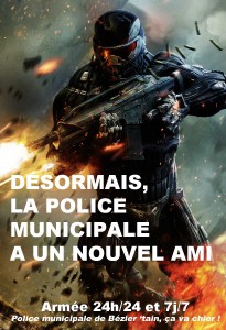 Désormais, la police municipale de Drönésie a un nouvel ami Désormais, la police municipale de Drönésie a un nouvel ami